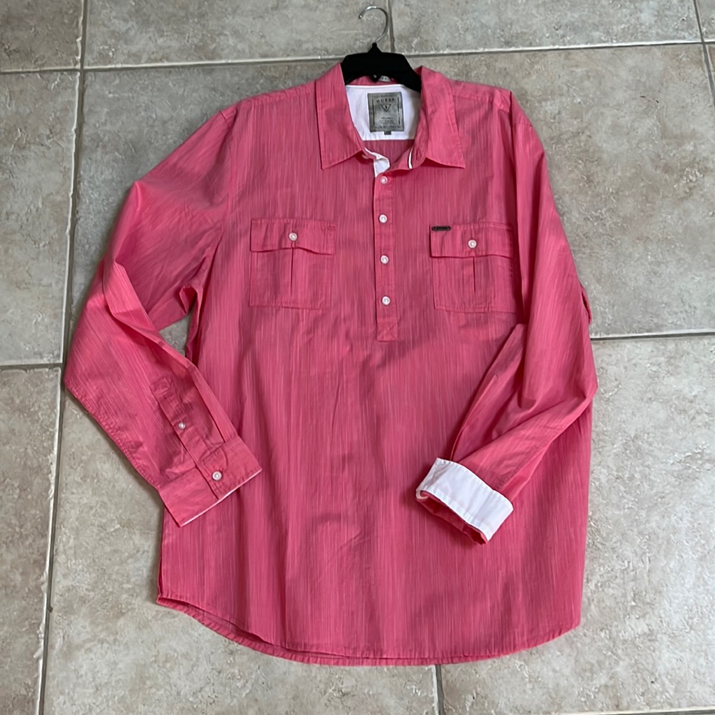 Nwt Guess Button Down